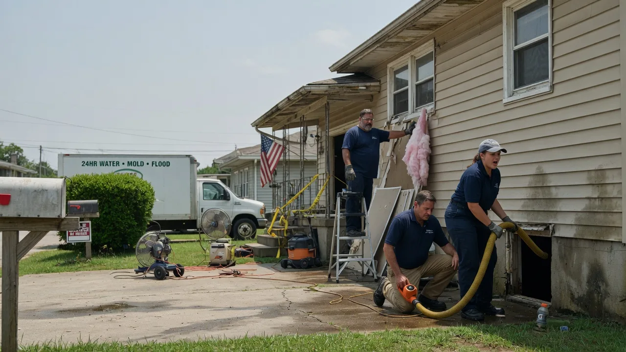 Water Damage Repair in Weehawken, NJ near me